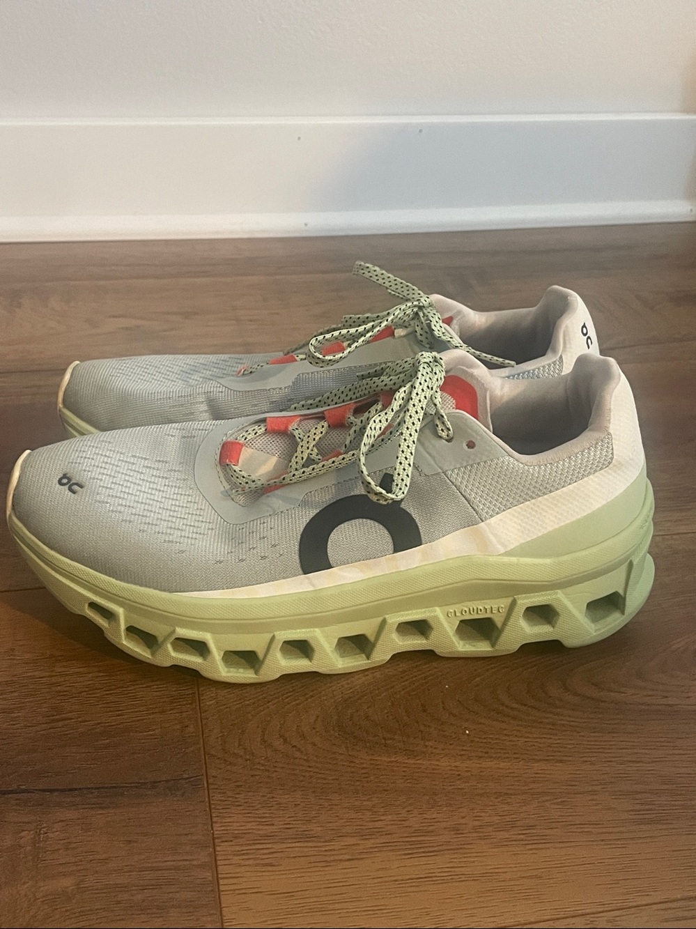 On Running Cloudmonster Glaciel Meadow Women’s Running Shoes Size  8 - Picture 3 of 17
